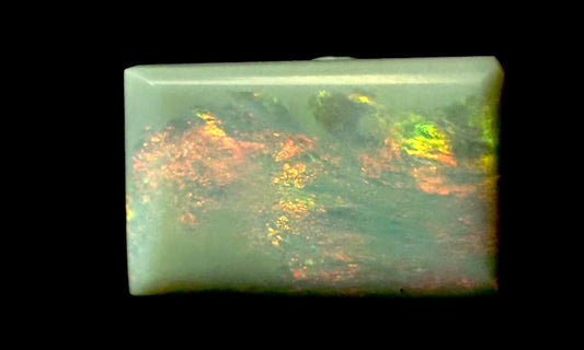 LIGHTNING RIDGE GREY BASE OPAL - 3.55ct - 9.7x15x3mm