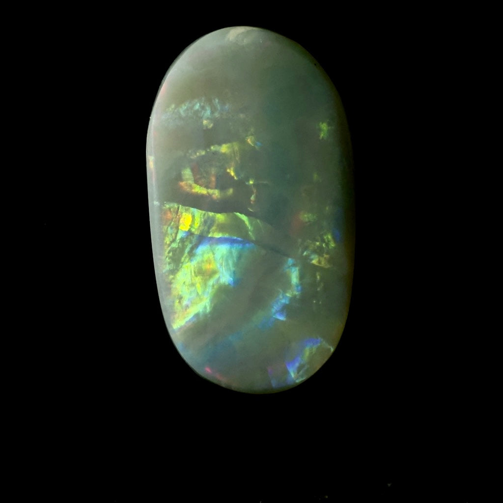 LIGHTNING RIDGE GREY BASE OPAL 9.75 - 24x13.3x4.1mm