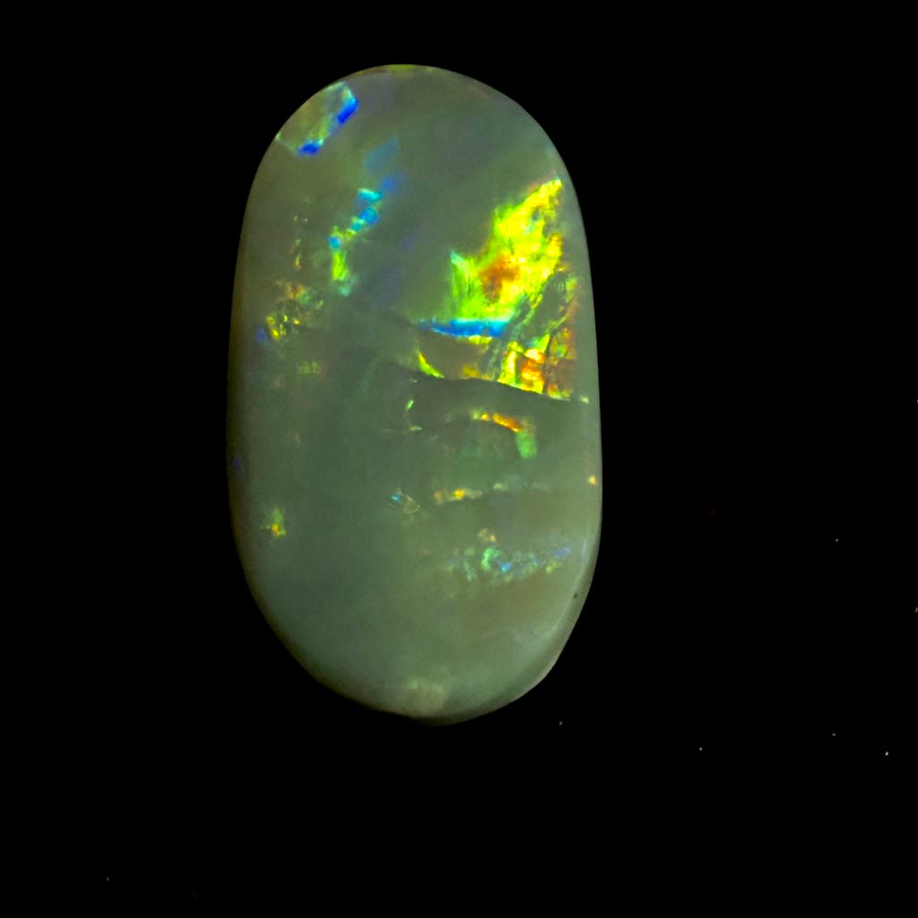 LIGHTNING RIDGE GREY BASE OPAL 9.75 - 24x13.3x4.1mm